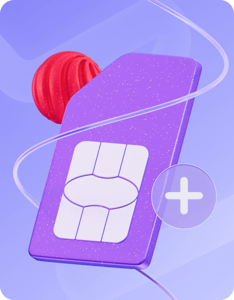 You can order a SIM card on the auction website